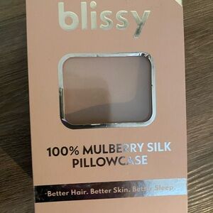 Bliss Blush Pink Silk Pillowcase brand new originally $105